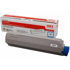 Toner Original OKI Cyan, 44059107, pentru C810|C830, 8K, incl.TV 0 RON, &quot;44059107&quot;