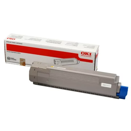 Toner Original Oki Yellow, 44643001, pentru C801DN|C801N, 7.3K, incl.TV 0 RON, &quot;44643001&quot;