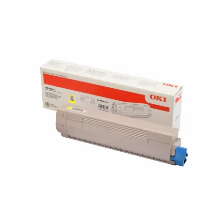 Toner Original OKI Yellow, 46443101, pentru C833|C843, 10K, incl.TV 0 RON, &quot;46443101&quot;
