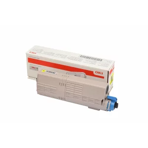 Toner Original OKI Yellow, 46490605, pentru C532|C542|MC563|MC573, 6K, incl.TV 0 RON, &quot;46490605&quot;