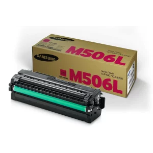 Toner Original Samsung Magenta, M506L, pentru CLP-680DW|CLP-680ND|CLX-6260FD|CLX-6260FR|CLX-6260FW|CLX-6260ND, 3.5K, incl.TV 0.8 RON, &quot;SU305A&quot;