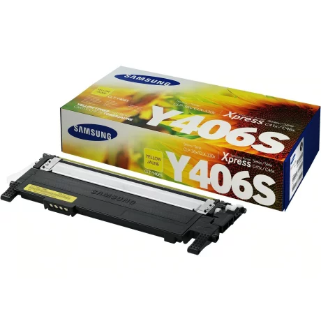 Toner Original Samsung Yellow, Y406S, pentru CLP-360|365||CLX-3300|3305, 1K, incl.TV 0.8 RON, &quot;SU462A&quot;