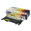 Toner Original Samsung Yellow, Y4072S, pentru CLP-320|CLP-325|CLX-3185, 1K, incl.TV 0.8 RON, &quot;SU472A&quot;