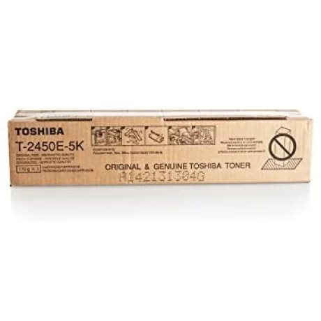 Toner Original Toshiba Black, T-2450E, pentru E-Studio 195i|225| 243i|245i, 5K, incl.TV 0.8 RON, &quot;T-2450E5K&quot;