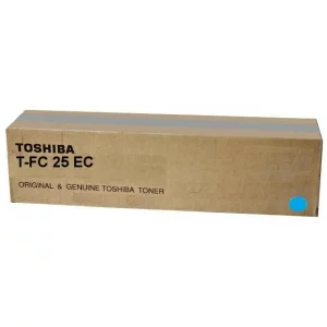 Toner Original Toshiba Cyan, T-FC25EC, pentru E-Studio 2040C|E-Studio 2540C|E-Studio 3040C|E-Studio 3540C|E-Studio 4540C, 26K, incl.TV 0 RON, &quot;T-FC25EC&quot;