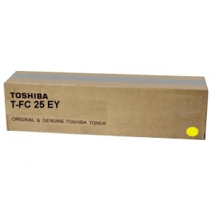 Toner Original Toshiba Yellow, T-FC25EY, pentru E-Studio 2040C|E-Studio 2540C|E-Studio 3040C|E-Studio 3540C|E-Studio 4540C, 26K, incl.TV 0 RON, &quot;T-FC25EY&quot;