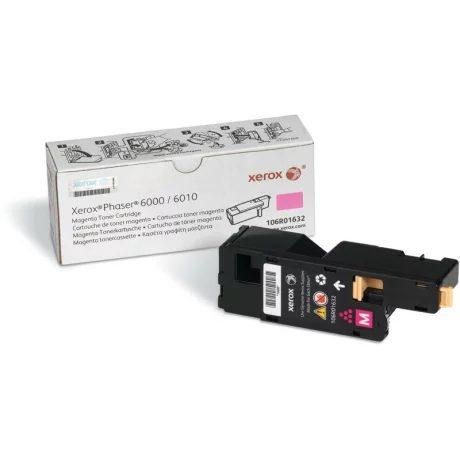 Toner Original Xerox Magenta, 106R01632, pentru Ph 6000|Ph 6010|WC 6015|WC 6015N|WC 6015NI, 1K, incl.TV 0.8 RON, &quot;106R01632&quot;