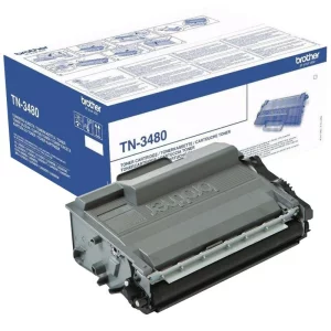 Toner WB Black, TN3480-WB, compatibil cu Brother HL-L6400DW, 8K, incl.TV 0 RON, &quot;TN3480-WB&quot;