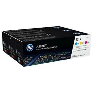 Tri-Pack Original HP CMY, nr.131A, pentru Color LJ Pro 200 M251N|Color LJ Pro 200 M251NW|Color LJ Pro 200 M276N|Color LJ Pro 200 M276NW, 3x1.8K, incl.TV 0.8 RON, &quot;U0SL1AM&quot;