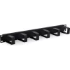 PANOU organizare cabluri TRITON, tip masca orizontala perforata, 19 inch, 1U, argintiu, &quot;RAX-VP-X21-A1&quot;