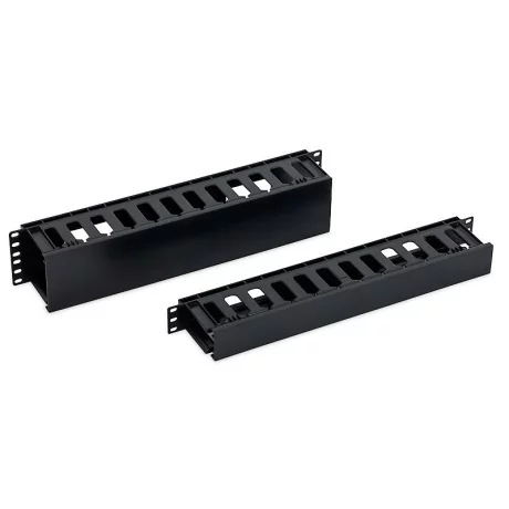 PANOU organizare cabluri TRITON, tip masca orizontala perforata, 19 inch, 1U, negru, &quot;RAB-VP-X30-A1&quot;