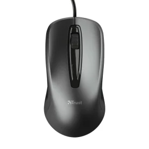 MOUSE TRUST, &quot;Carve&quot; notebook, PC, cu fir, optic, USB, 1200 dpi, 3/1, negru, &quot;TR-23733&quot;, (include TV 0.15 lei)