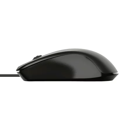 MOUSE TRUST, &quot;Carve&quot; notebook, PC, cu fir, optic, USB, 1200 dpi, 3/1, negru, &quot;TR-23733&quot;, (include TV 0.15 lei)