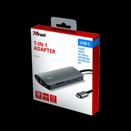 Trust Dalyx 7in1 USB-C Multiport Adapter