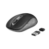 MOUSE TRUST, &quot;Duco Dual&quot; notebook, PC, wireless, optic, USB, 1600 dpi, 6/1, buton selectare viteza, negru, &quot;TR-23613&quot;, (include TV 0.15 lei)