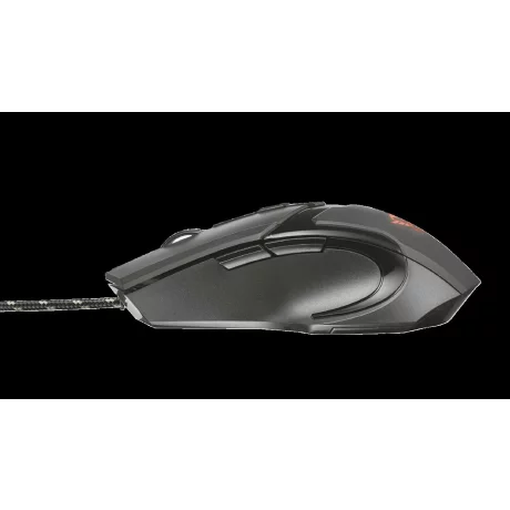 MOUSE TRUST, &quot;GXT 101 Gav&quot; gaming, cu fir, optic, USB, 4800 dpi, 6/1, iluminare, buton selectare viteza, negru, &quot;TR-21044&quot;, (include TV 0.15 lei)