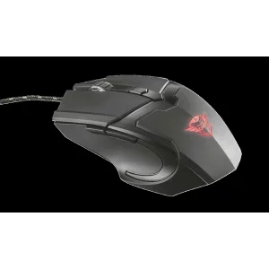 MOUSE TRUST, &quot;GXT 101 Gav&quot; gaming, cu fir, optic, USB, 4800 dpi, 6/1, iluminare, buton selectare viteza, negru, &quot;TR-21044&quot;, (include TV 0.15 lei)