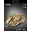 MOUSE TRUST, &quot;GXT 101D Gav&quot; gaming, cu fir, optic, USB, 4800 dpi, 6/1, iluminare, buton selectare viteza, crem / maro, &quot;TR-22794&quot;, (include TV 0.15 lei)
