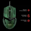 MOUSE TRUST, &quot;GXT 101D Gav&quot; gaming, cu fir, optic, USB, 4800 dpi, 6/1, iluminare, buton selectare viteza, negru / verde, &quot;TR-22793&quot;, (include TV 0.15 lei)