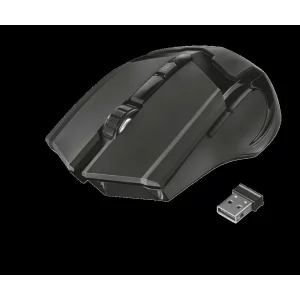 MOUSE TRUST, &quot;GXT 103 Gav&quot; gaming, wireless, optic, USB, 2000 dpi, 6/1, iluminare, buton selectare viteza, negru, &quot;TR-23213&quot;, (include TV 0.15 lei)