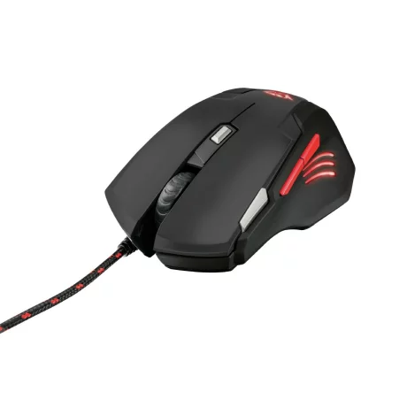 MOUSE TRUST, &quot;GXT 111 Neebo&quot; gaming, cu fir, optic, USB, 2500 dpi, 7/1, iluminare, buton selectare viteza, negru, &quot;TR-21090&quot;, (include TV 0.15 lei)