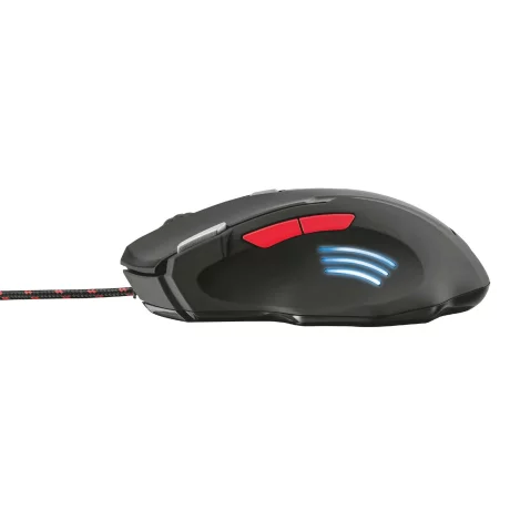 MOUSE TRUST, &quot;GXT 111 Neebo&quot; gaming, cu fir, optic, USB, 2500 dpi, 7/1, iluminare, buton selectare viteza, negru, &quot;TR-21090&quot;, (include TV 0.15 lei)