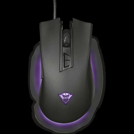 MOUSE TRUST, &quot;GXT 121 Zeebo&quot; gaming, cu fir, optic, USB, 3200 dpi, 7/1, iluminare, buton selectare viteza, negru, &quot;TR-23091&quot;, (include TV 0.15 lei)