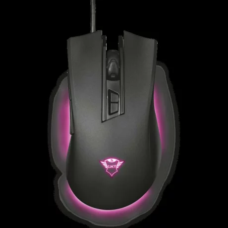 MOUSE TRUST, &quot;GXT 121 Zeebo&quot; gaming, cu fir, optic, USB, 3200 dpi, 7/1, iluminare, buton selectare viteza, negru, &quot;TR-23091&quot;, (include TV 0.15 lei)