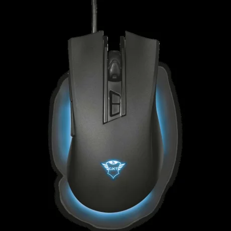 MOUSE TRUST, &quot;GXT 121 Zeebo&quot; gaming, cu fir, optic, USB, 3200 dpi, 7/1, iluminare, buton selectare viteza, negru, &quot;TR-23091&quot;, (include TV 0.15 lei)