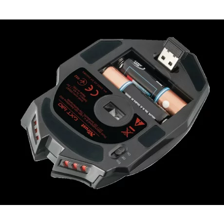 MOUSE TRUST, &quot;GXT 130 Ranoo&quot; gaming, wireless, optic, USB, 2400 dpi, 9/1, iluminare, buton selectare viteza, negru, &quot;TR-20687&quot;, (include TV 0.15 lei)
