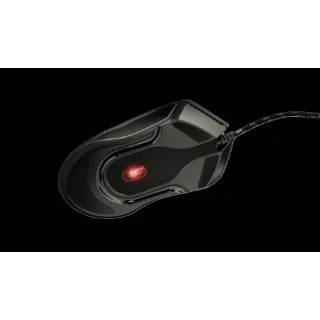 MOUSE TRUST, &quot;GXT 133 Lock &quot; gaming, cu fir, optic, USB, 4000 dpi, 6/1, iluminare, buton selectare viteza, negru, &quot;TR-22988&quot;, (include TV 0.15 lei)