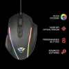 MOUSE TRUST, &quot;GXT 165 Celox&quot; gaming, cu fir, optic, USB, 10000 dpi, 8/1, iluminare, butoane programabile, greutate ajustabila, negru, &quot;TR-23092&quot;, (include TV 0.15 lei)