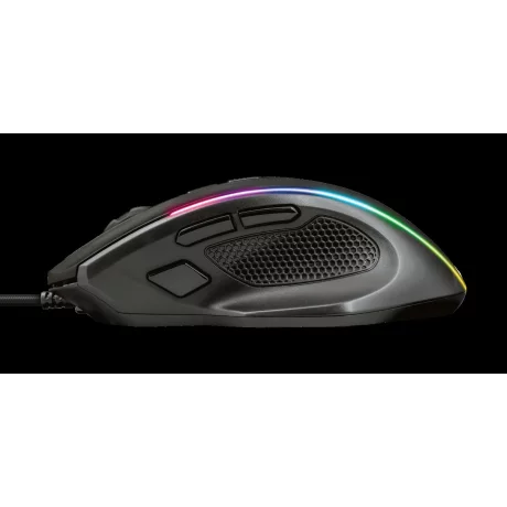MOUSE TRUST, &quot;GXT 165 Celox&quot; gaming, cu fir, optic, USB, 10000 dpi, 8/1, iluminare, butoane programabile, greutate ajustabila, negru, &quot;TR-23092&quot;, (include TV 0.15 lei)