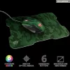 MOUSE TRUST, &quot;GXT 781 Rixa Camo&quot; gaming, cu fir, optic, USB, 3200 dpi, 5/1, iluminare, butoane programabile, pad inclus, negru / verde, &quot;TR-23611&quot;, (include TV 0.15 lei)
