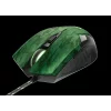 MOUSE TRUST, &quot;GXT 781 Rixa Camo&quot; gaming, cu fir, optic, USB, 3200 dpi, 5/1, iluminare, butoane programabile, pad inclus, negru / verde, &quot;TR-23611&quot;, (include TV 0.15 lei)