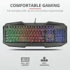 TASTATURA TRUST - gaming, &quot;GXT 830-RW-C Avonn&quot;, cu fir, 104 taste, format standard , USB, verde camuflaj, &quot;TR-23136&quot; (include TV 0.75 lei)