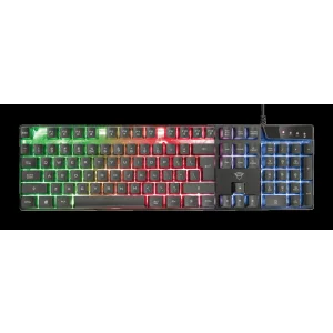 Tastatura gaming cu fir TRUST GXT 835 Azor negru TR-23651