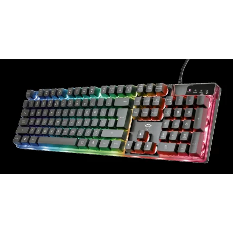 Tastatura gaming cu fir TRUST GXT 835 Azor negru TR-23651