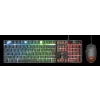 Kit TASTATURA si Mouse TRUST - gaming, &quot;GXT 838 Azor&quot;, cu fir, 104 taste, format standard, switch , USB, negru, &quot;TR-23289&quot; (include TV 0.75 lei)