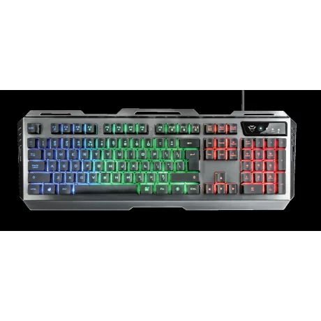 Kit TASTATURA si Mouse TRUST - gaming, &quot;GXT 845 Tural&quot;, cu fir, 104 taste, format standard, switch , USB, negru, &quot;TR-22457&quot; (include TV 0.75 lei)