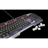 TASTATURA TRUST - gaming, &quot;GXT 877 Scar&quot;, cu fir, 104 taste, format standard , mecanica, switch linear, USB, negru, &quot;TR-23385&quot; (include TV 0.75 lei)