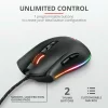 MOUSE TRUST, &quot;GXT 900 Qudos&quot; gaming, cu fir, optic, USB, 15000 dpi, 7/1, iluminare, butoane programabile, buton selectare viteza, negru, &quot;TR-23400&quot;, (include TV 0.15 lei)