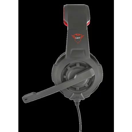 MOUSE TRUST, &quot;GXT 784&quot; notebook, PC, cu fir, optic, USB, 4800 dpi, 5/1, iluminare, kit mouse + casca, negru, &quot;TR-21472&quot;, (include TV 0.15 lei)