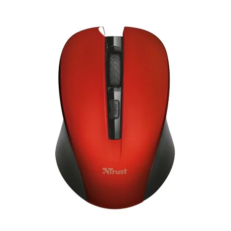 Mouse wireless TRUST Mydo Silent Click rosu TR-21871