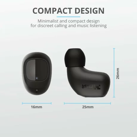 Trust Nika Compact Bluetooth Earphones