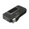 HUB extern TRUST, porturi USB USB 2.0 x 4, conectare prin USB 2.0, cablu 0.075 m, negru, &quot;TR-20577&quot;