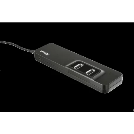 HUB extern TRUST, porturi USB USB 2.0 x 7, conectare prin USB 2.0, cablu 1.40m, negru, &quot;TR-20576&quot;