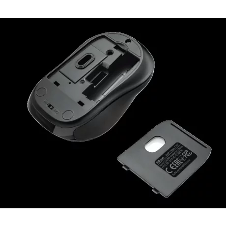 MOUSE TRUST, &quot;Sketch Silent Click&quot; notebook, PC, wireless, optic, USB, 2400 dpi, 4/1, buton selectare viteza, butoane silentioase, negru, &quot;TR-23266&quot;, (include TV 0.15 lei)