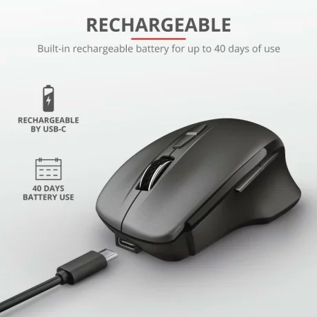 Trust Themo Rechargeable Wireless Mouse