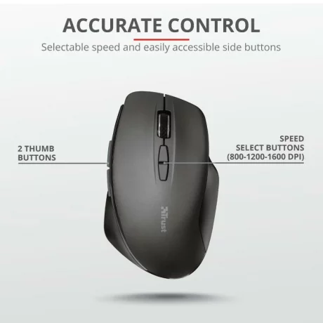 Trust Themo Rechargeable Wireless Mouse